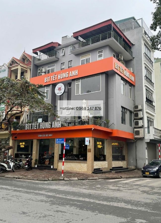 Bán nhà phố tại Văn Quán, lô góc mặt phố Nguyễn Khuyến, mặt tiền 21m, 100m2, 5 tầng, kinh doanh sầm uất, giá chỉ 3x tỷ