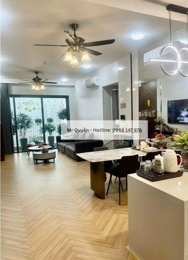 Bán căn hộ 3 phòng ngủ Park Kiara ParkCity Hà Đông, 108m2, full nội thất cao cấp, tặng slot ô tô, giá 10,6 tỷ