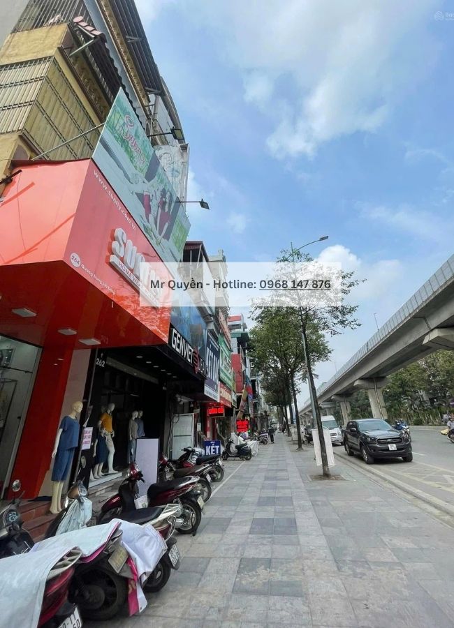 Bán nhà phố Quang Trung, Hà Đông – 83m2, 5 tầng, vỉa hè rộng, vị trí đắc địa kinh doanh, giá đầu tư chỉ 17,3 tỷ