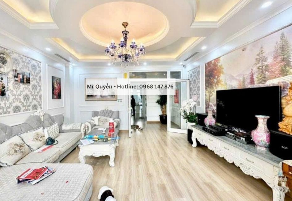 Bán nhà phố Quang Trung, Hà Đông – 99m2, 5 tầng, 2 thoáng, vỉa hè rộng, ô tô đỗ cửa, giá chỉ 17,3 tỷ